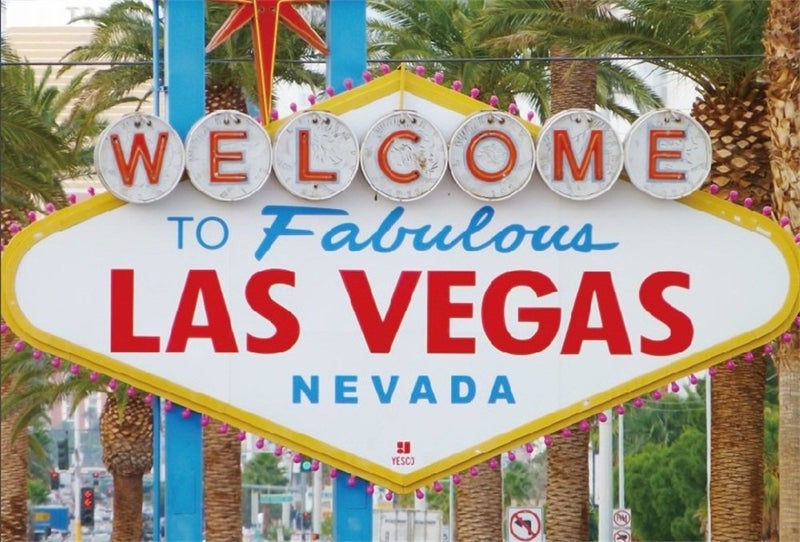 LFEEY 5x3ft Las Vegas Party Decorations Casino Theme Party Backdrop for Photoshoot World Famous Nevada Casino Gambiling Birthday Party Photography Background Portraits Vacation Travel Photo Booth Prop - Image 1